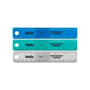 6 Inch Helix Rulers